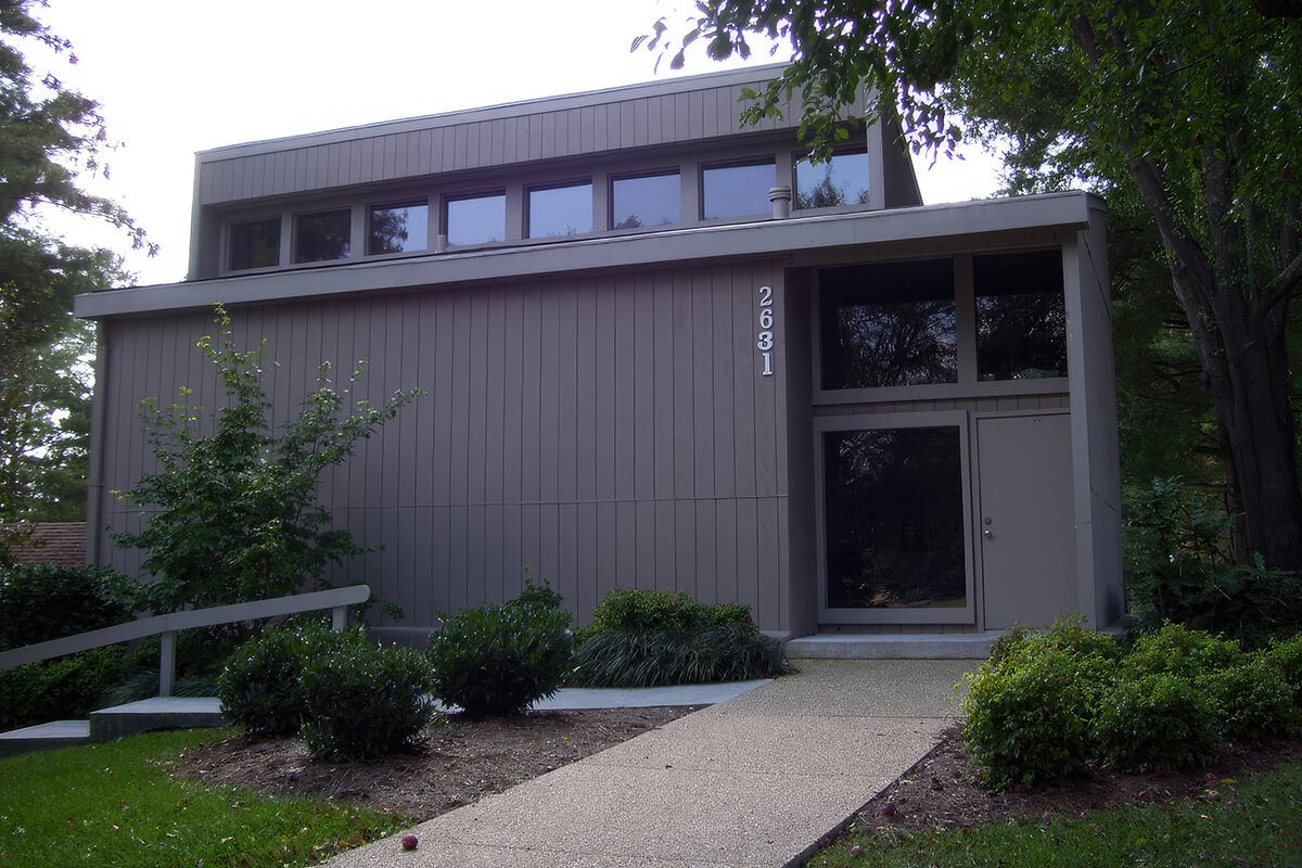 exterior view of the clubhouse